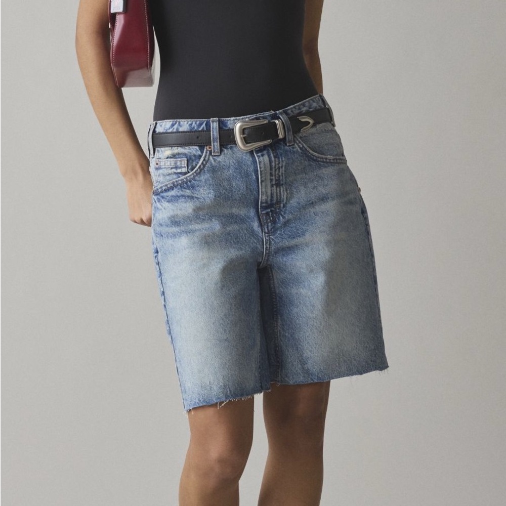 BDG Light Blue Jean Shorts
